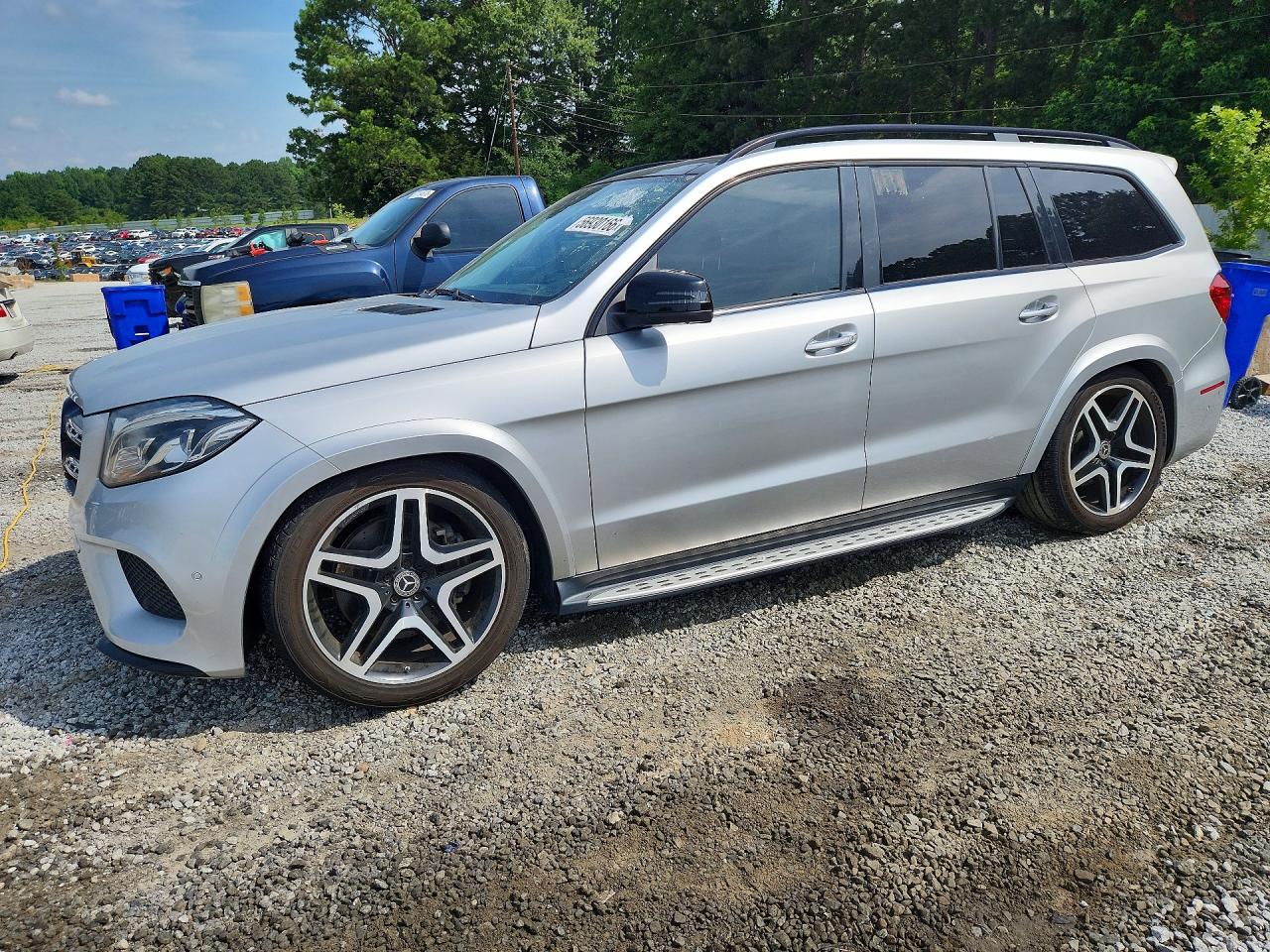 2018 Mercedes-Benz GLS 550, VIN 4JGDF7DE1JB013775 — Minor dents and scratches