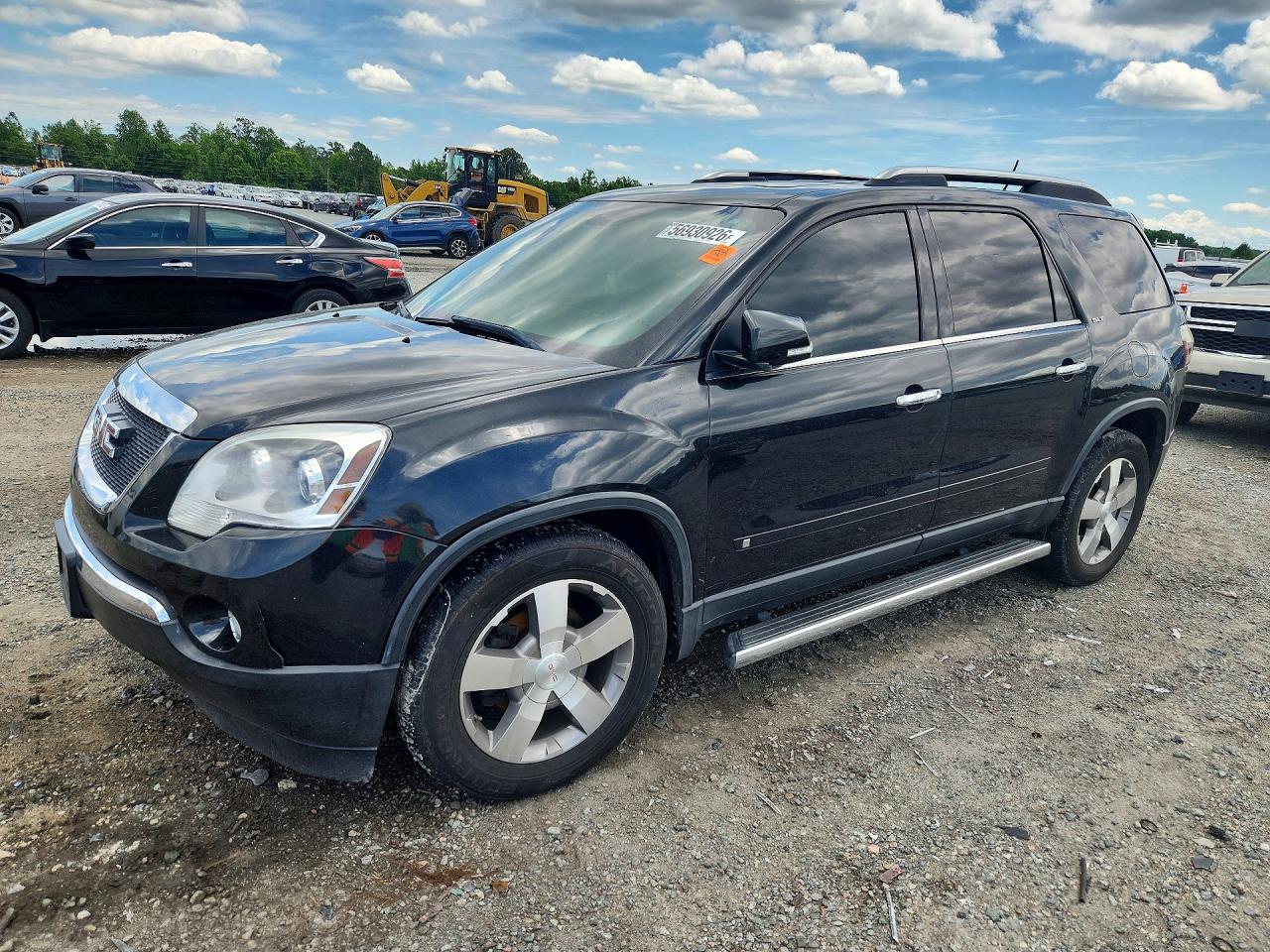 2009 GMC Acadia SLT1, VIN 1GKER23D59J209283 — Interior fire