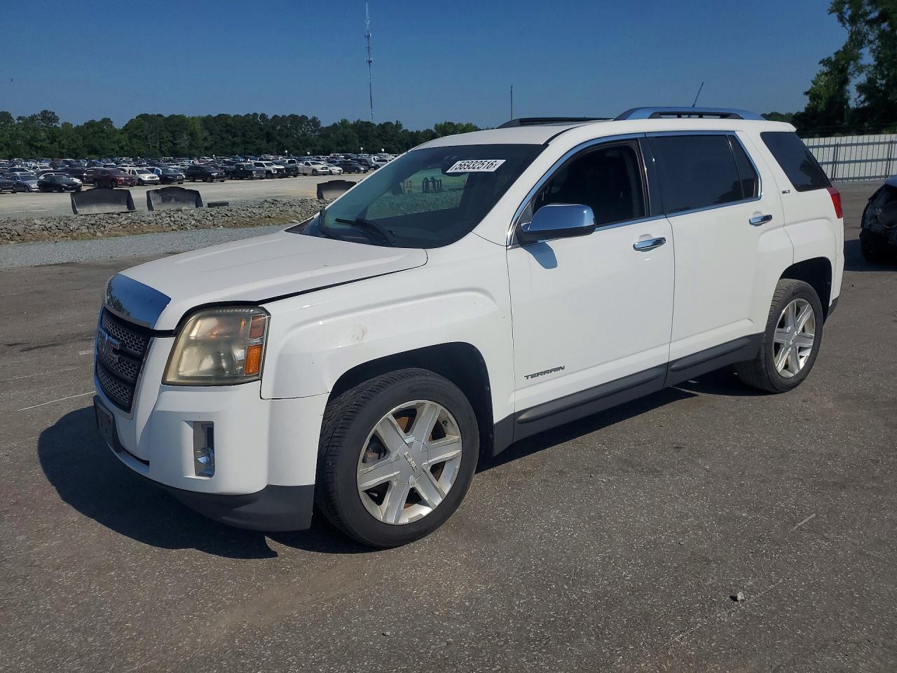 2011 GMC Terrain SLT-2, VIN 2CTALWEC5B6442465 — Front end