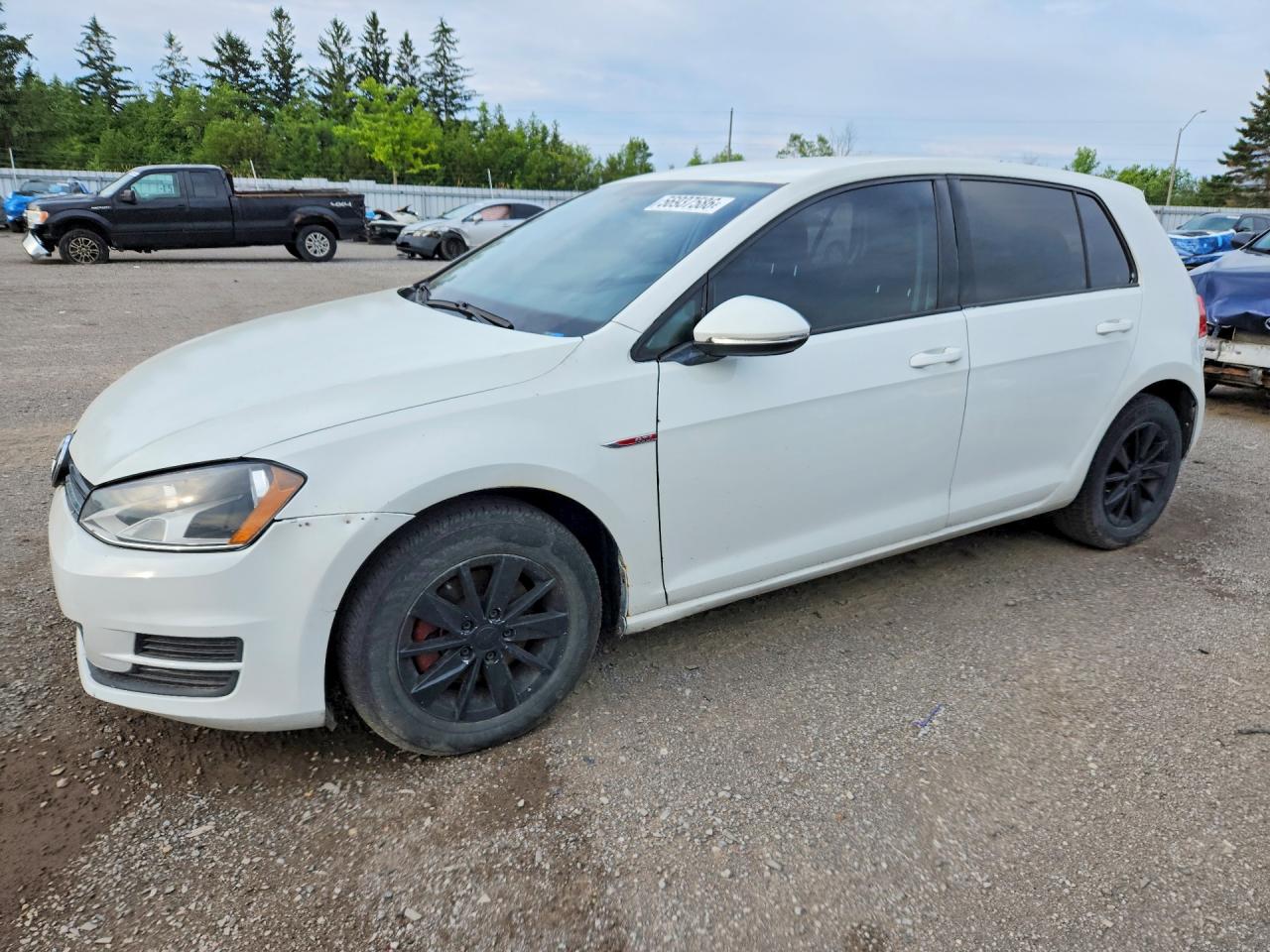 2017 Volkswagen Golf S, VIN 3VW217AUXHM026479 — Rear end