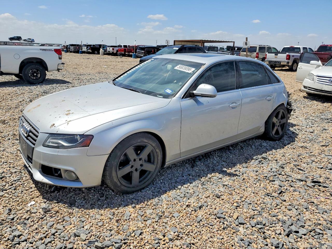 2009 Audi A4 Premium Plus, VIN WAUSF78K49N065159 — Rear end