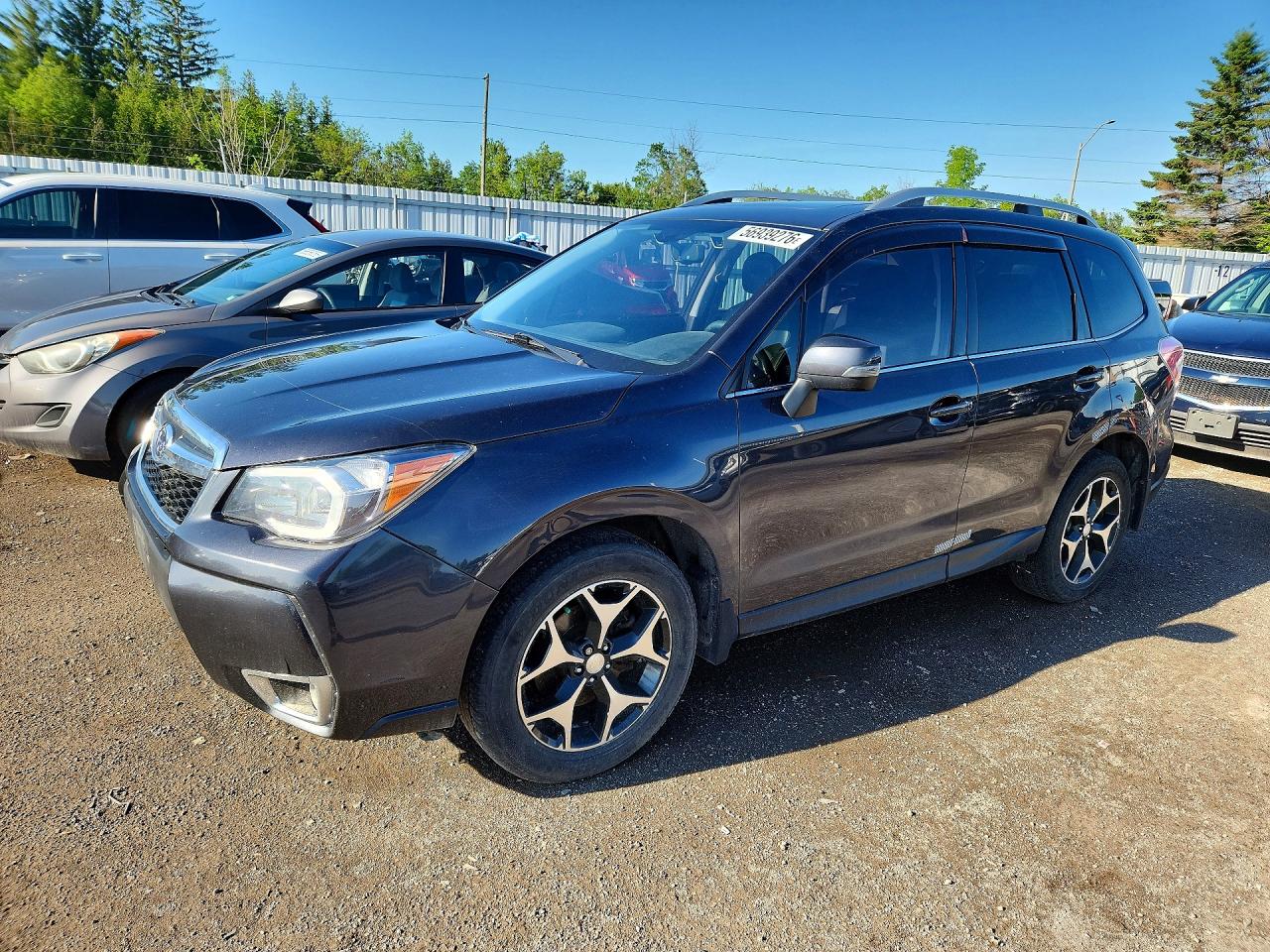 2016 Subaru Forester, VIN JF2SJHXC9GH498782 — Vandalism