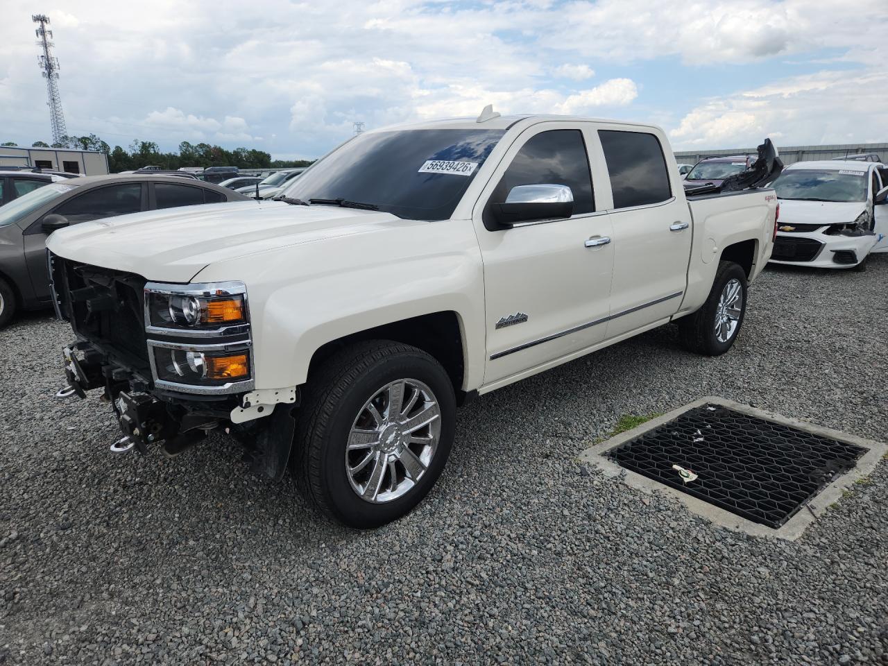 2015 Chevrolet Silverado 1500 High Country, VIN 3GCUKTEC0FG468069 — Front end