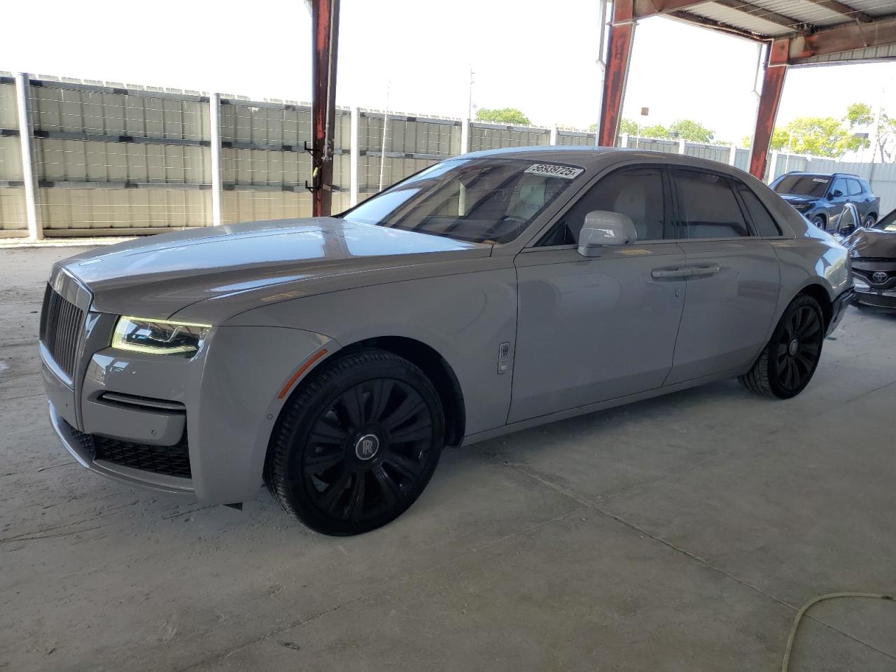 2022 Rolls-Royce Ghost, VIN SCATV0C00NU212463 — Rear end