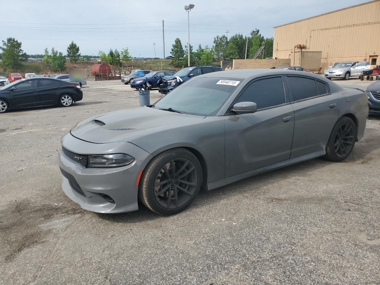 2019 Dodge Charger Scat Pack, VIN 2C3CDXGJ4KH692307 — Missing or altered VIN