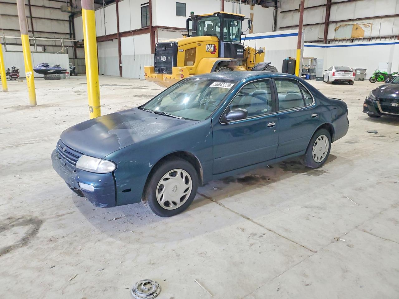 1997 Nissan Altima XE, VIN 1N4BU31D5VC139049 — Rear end