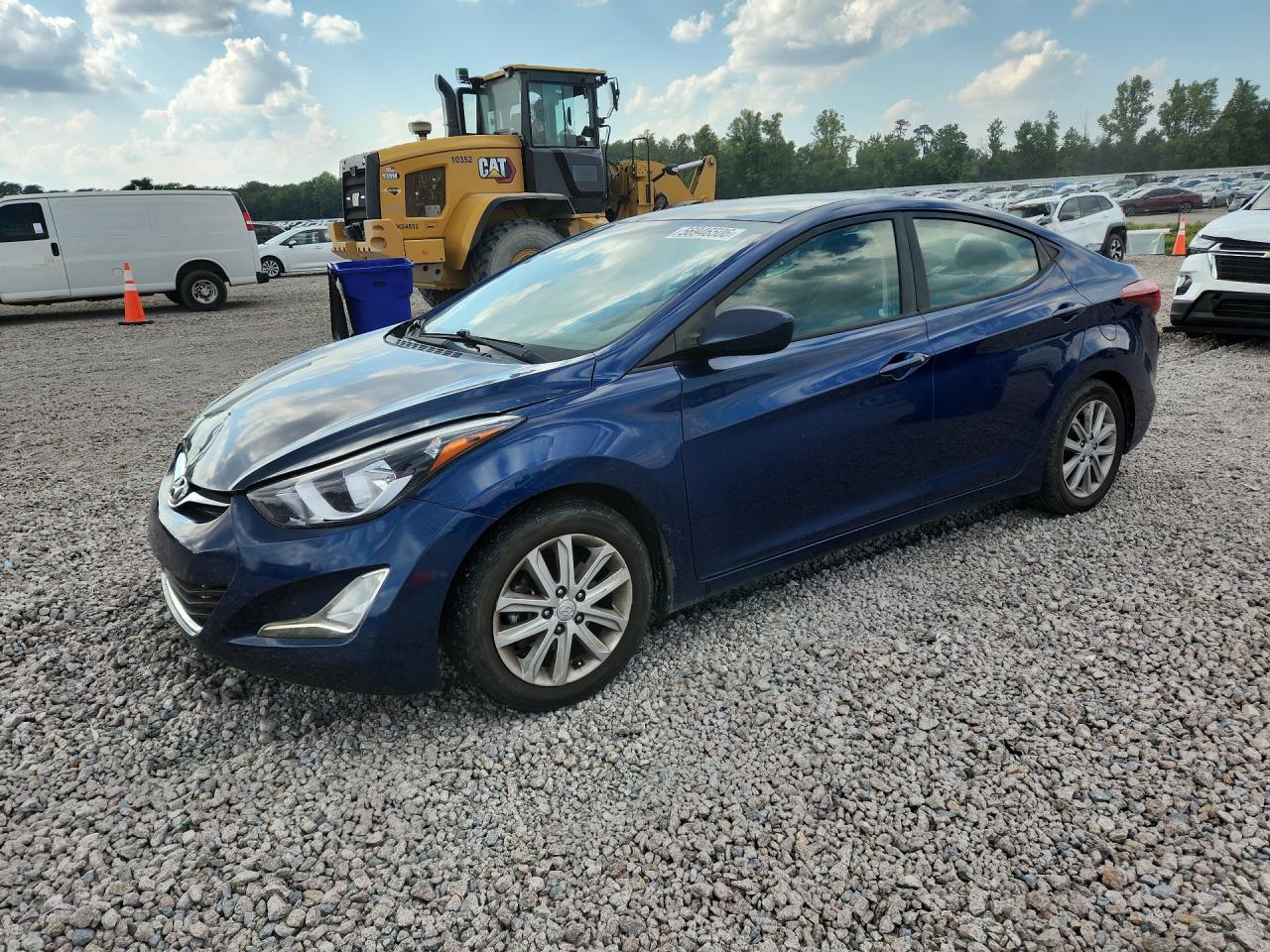 2015 Hyundai Elantra SE, VIN 5NPDH4AE0FH632018 — Front end