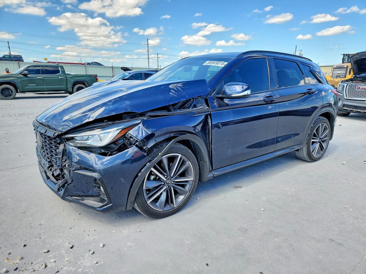 2024 Infiniti QX50 Sport, VIN 3PCAJ5FA3RF111266 — Front end