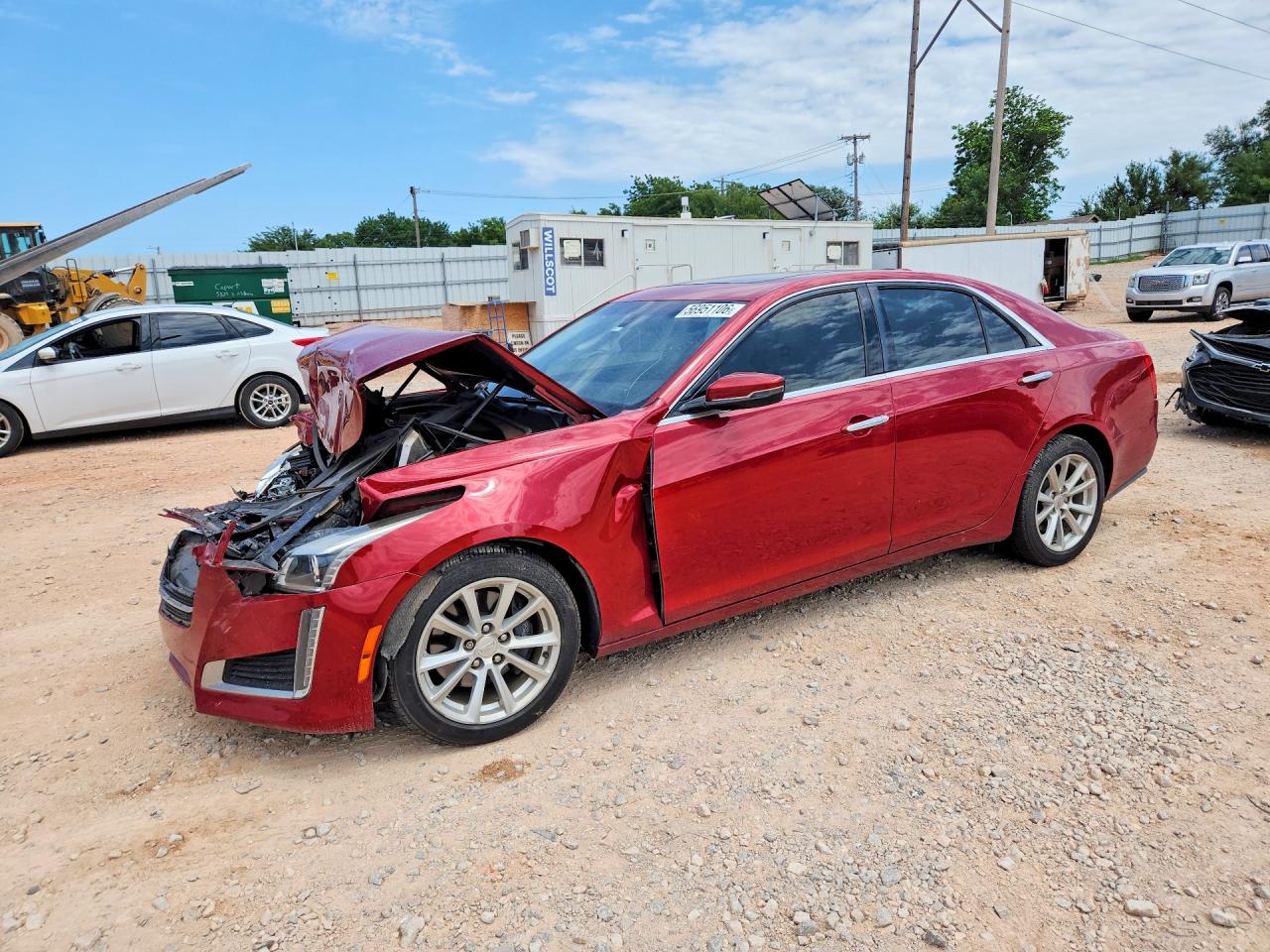 2019 Cadillac CTS AWD, VIN 1G6AW5SX9K0109489 — Front end