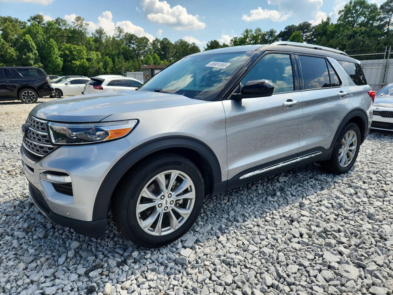 2024 Ford Explorer Limited, VIN 1FMSK7FH0RGA29166 — Мелкие вмятины и царапины