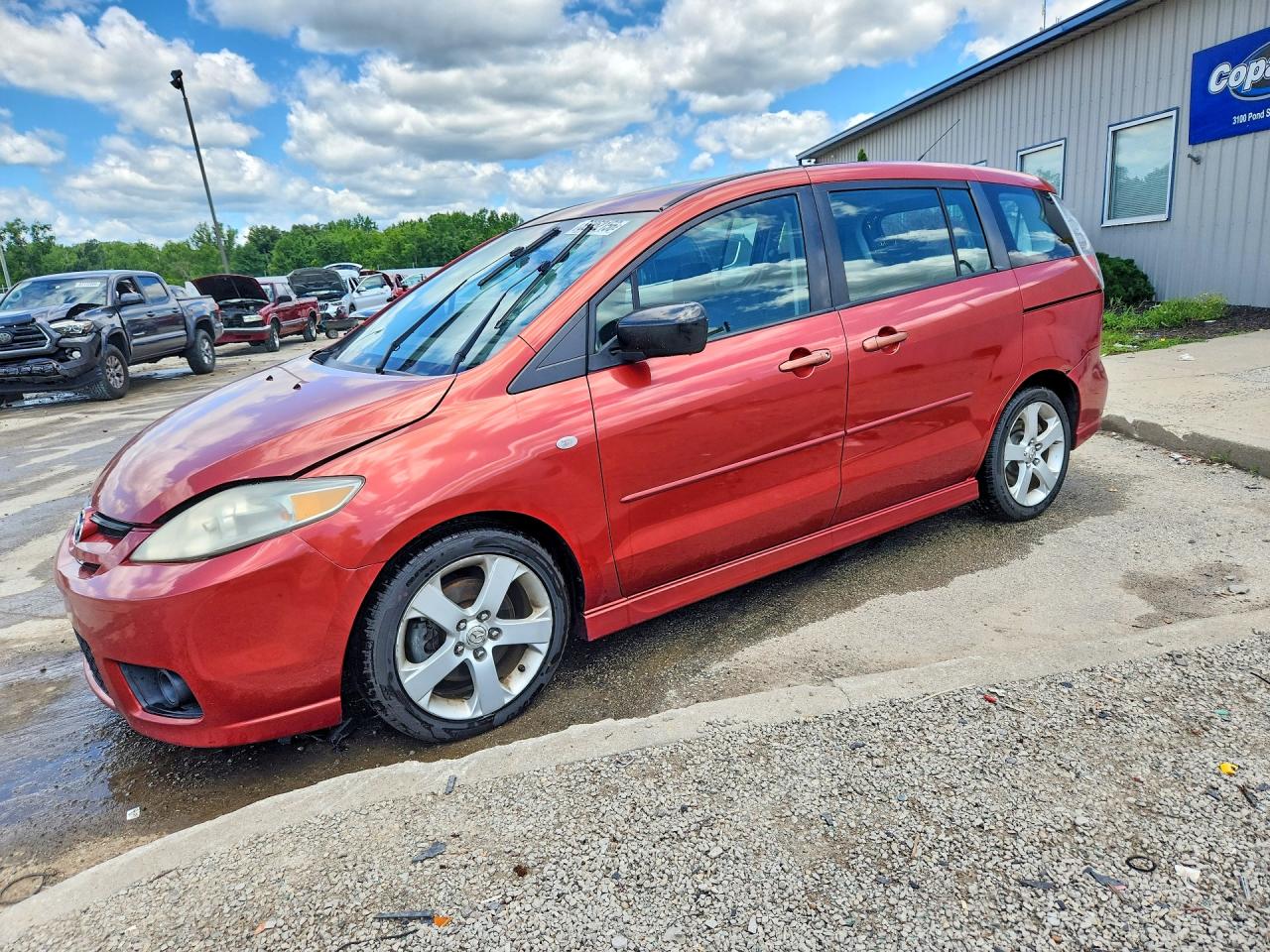 2006 Mazda 5 Sport, VIN JM1CR293860122710 — Front end