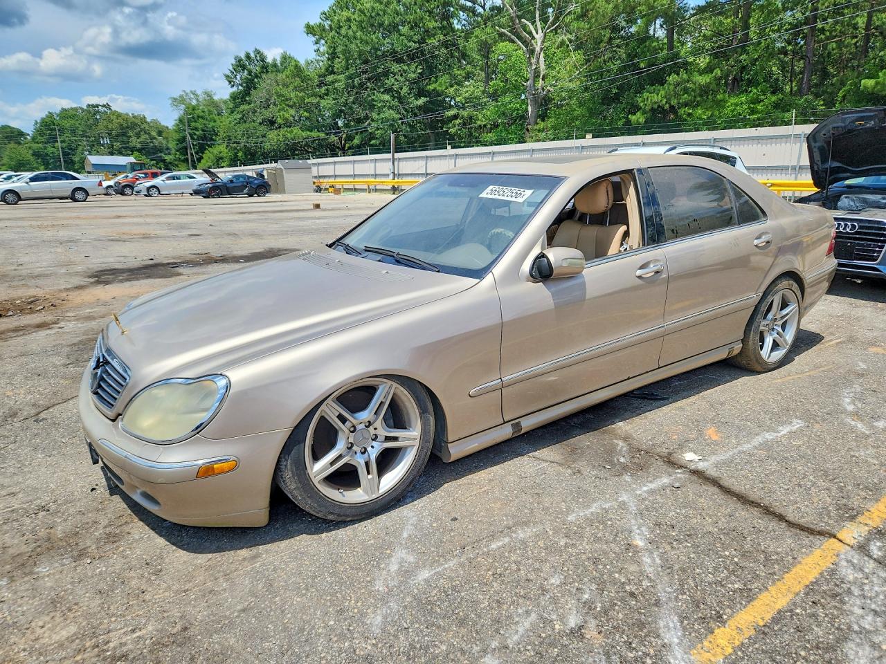 2002 Mercedes-Benz S 500, VIN WDBNG75J62A254173 — Minor dents and scratches