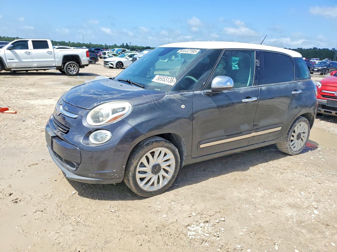2015 FIAT 500L Lounge, VIN ZFBCFACH8FZ035119 — Rear end