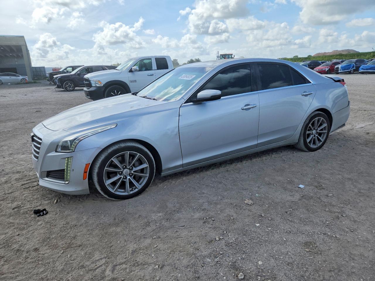 2018 Cadillac CTS Luxury RWD, VIN 1G6AR5SX4J0121457 — Rear end