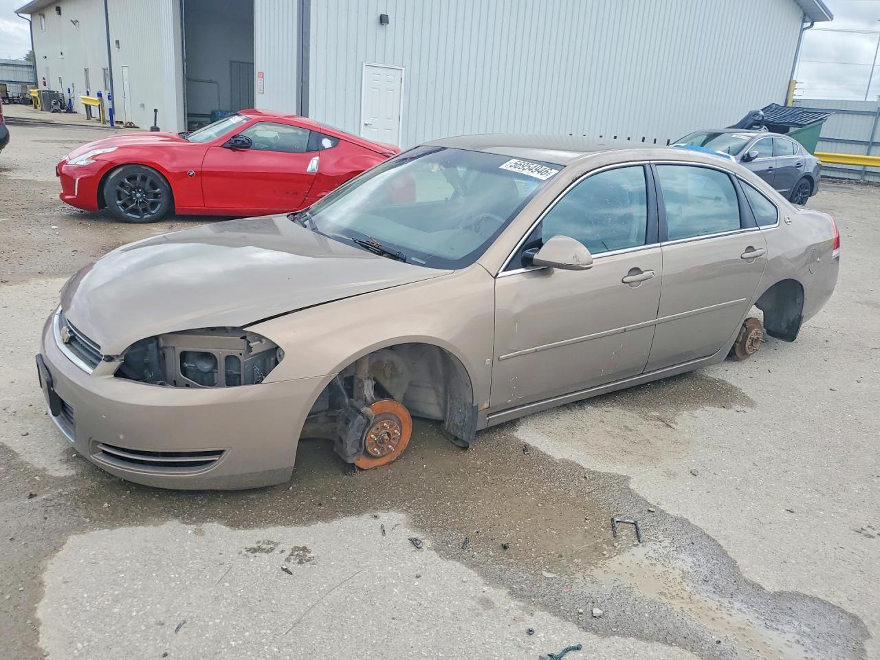 2006 Chevrolet Impala LT 3.5L, VIN 2G1WT55K569339675 — Vandalism