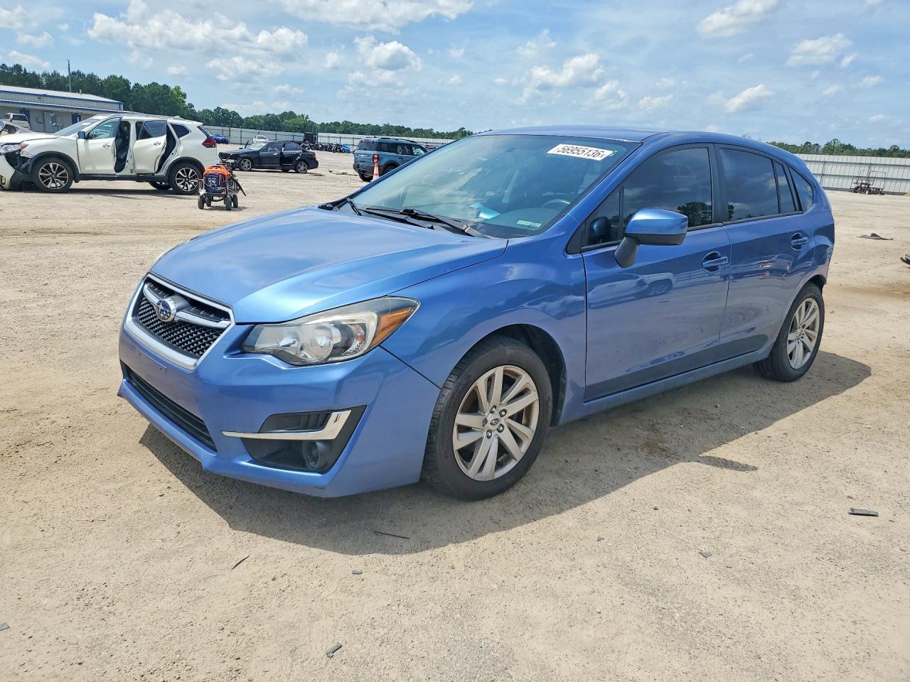 2015 Subaru Impreza Premium, VIN JF1GPAC64FH252625 — Rear end