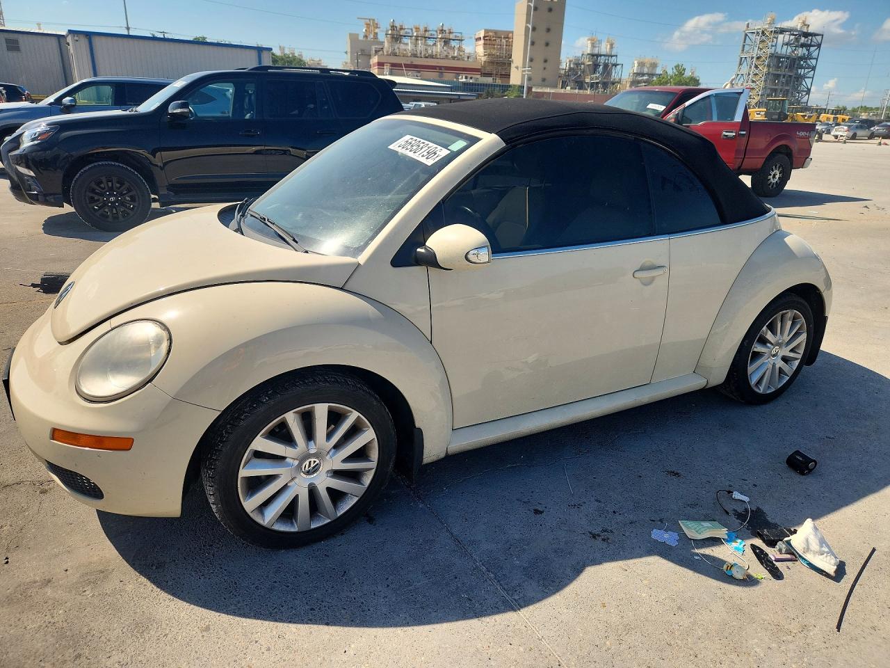 2008 Volkswagen Beetle SE, VIN 3VWRF31Y98M418719 — Water / flood