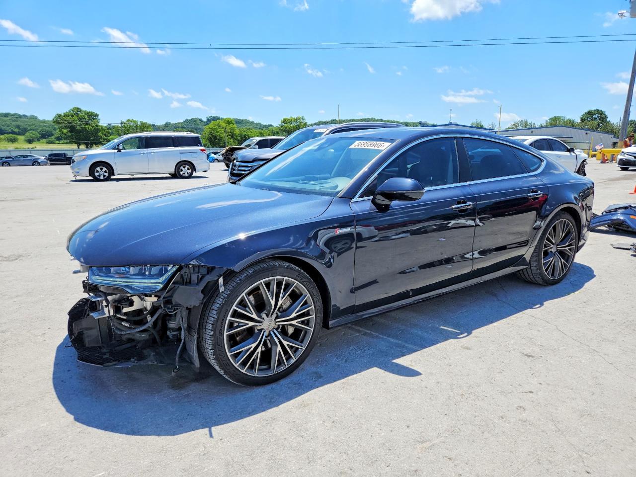 2018 Audi A7 Prestige, VIN WAU23AFC7JN057062 — Front end