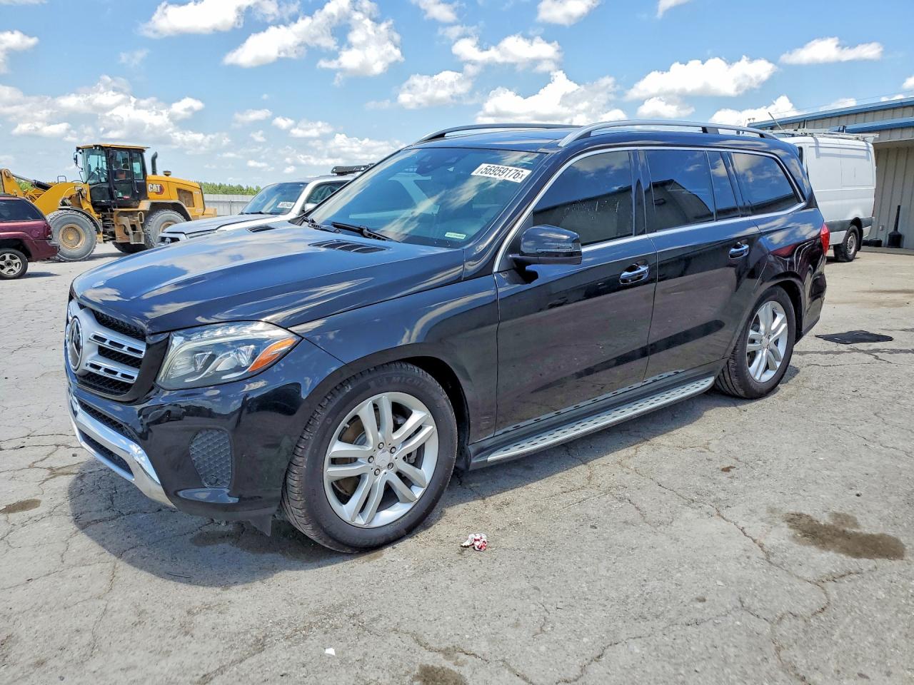 2017 Mercedes-Benz GLS 450, VIN 4JGDF6EE4HA758285 — Undercarriage