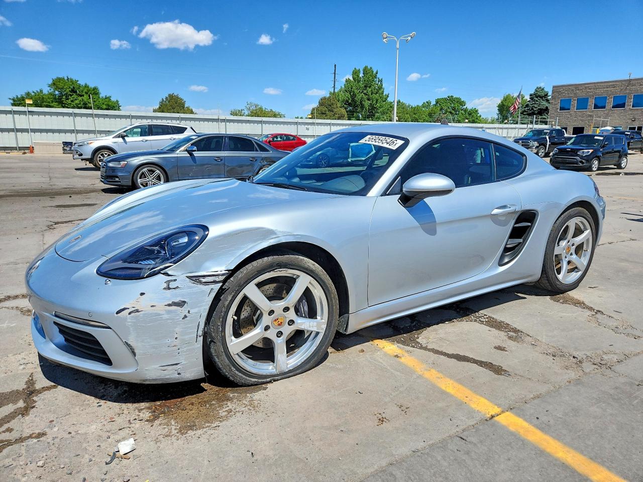 2018 Porsche 718 Cayman, VIN WP0AA2A85JK261146 — Front end