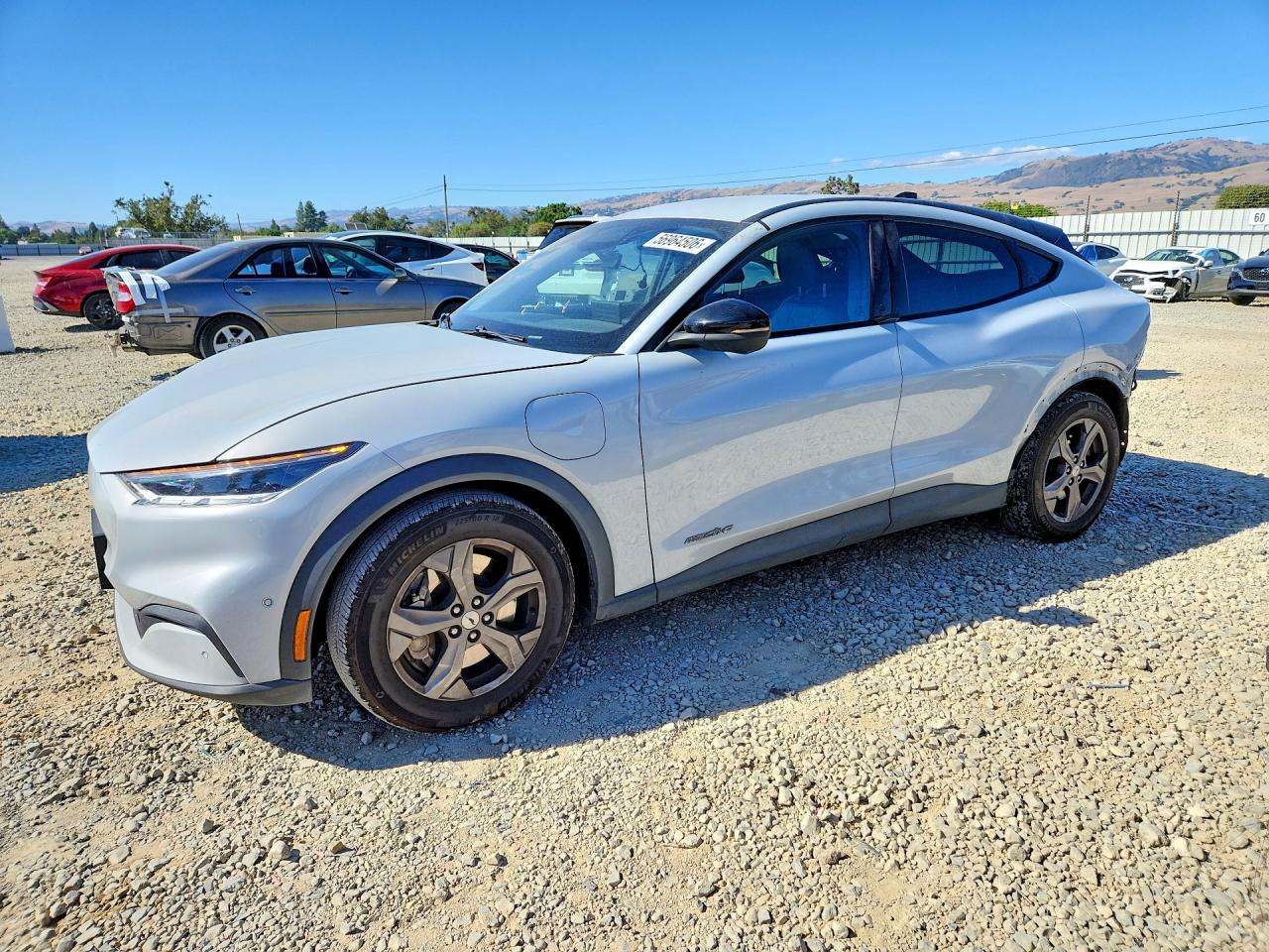 2023 Ford Mustang Mach-E Select, VIN 3FMTK1R47PMA87207 — Rear end