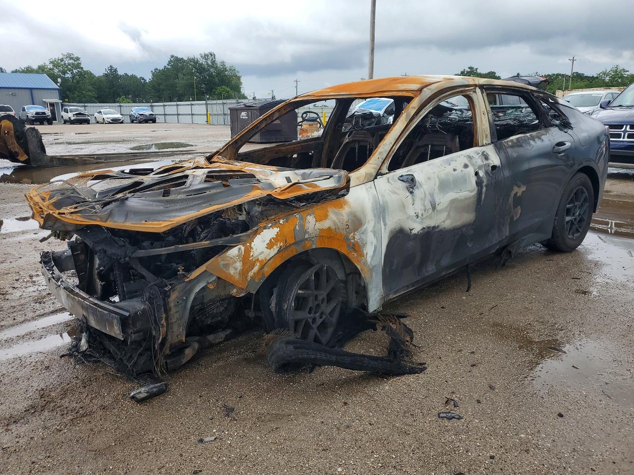 2025 Kia K5 LXS, VIN KNAG24J71S5316313 — Burn