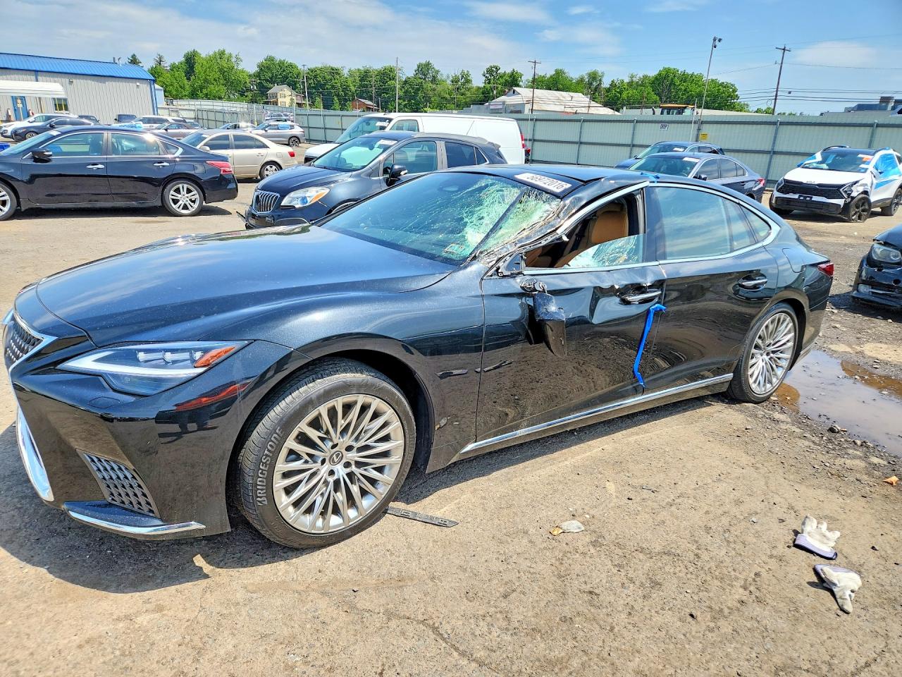 2024 Lexus LS 500, VIN JTHD51GF8R5012270 — Roof