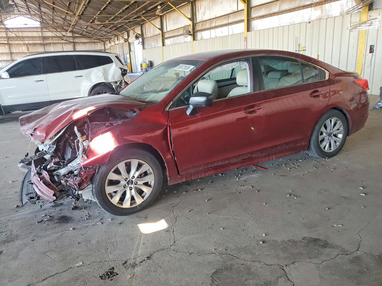 2017 Subaru Legacy, VIN 4S3BNAB68H3063102 — Front end