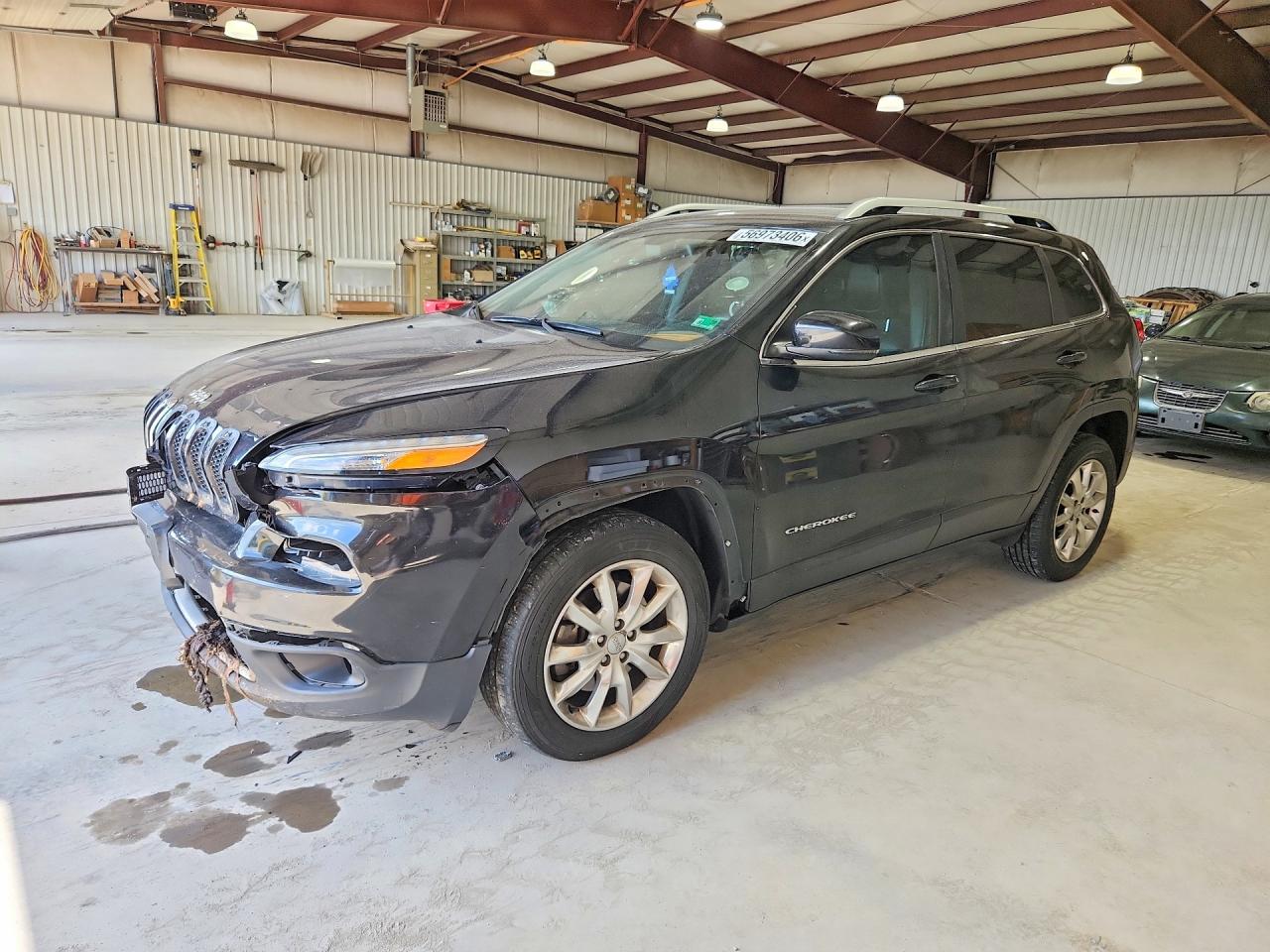 2015 Jeep Cherokee Limited, VIN 1C4PJMDS3FW676222 — Перед