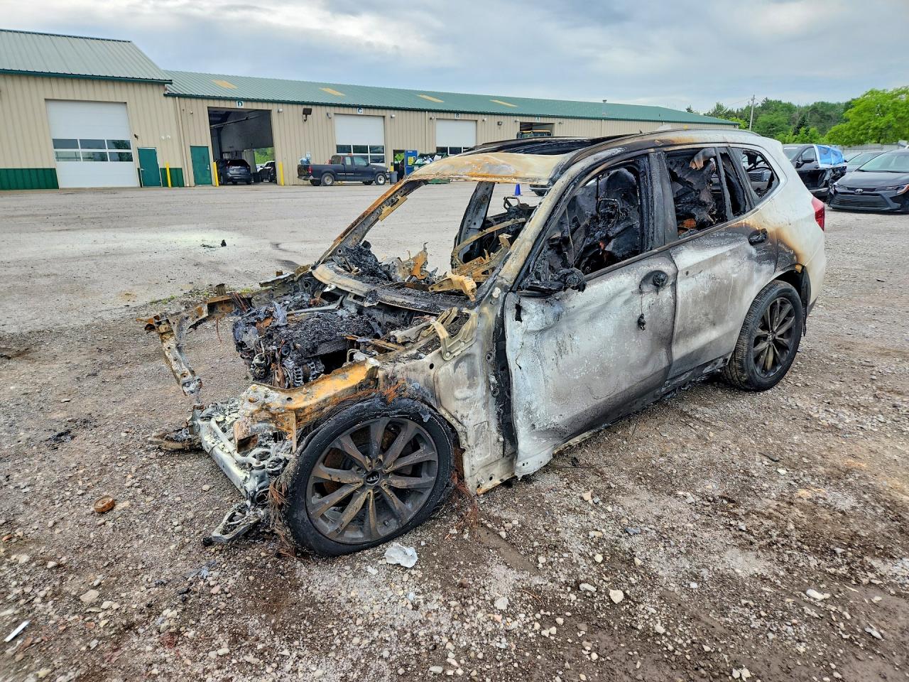 2018 BMW X3 xDrive30i, VIN 5UXTR9C55JLD66858 — Пожар в салоне