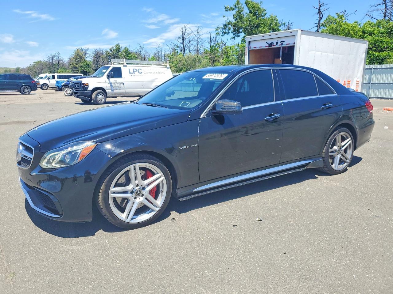 2016 Mercedes-Benz E 63 S AMG, VIN WDDHF7GB7GB253113 — Normal wear