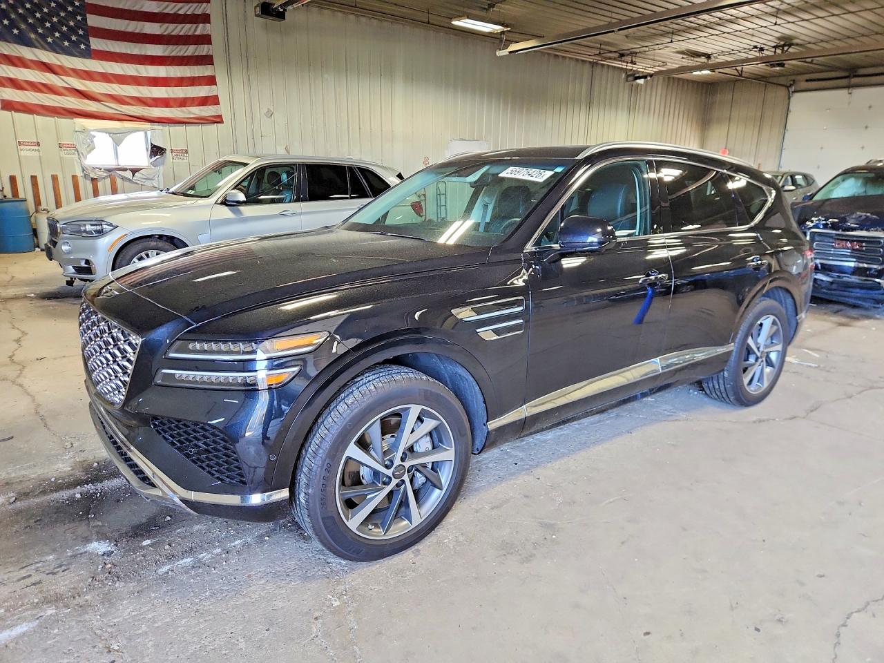 2025 Genesis GV80 Advanced, VIN KMUHBESB5SU277177 — Minor dents and scratches