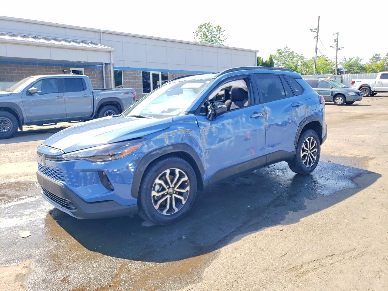 2026 Toyota Corolla Cross Hybrid SE, VIN 7MUFBABGXTV106905 — Rollover