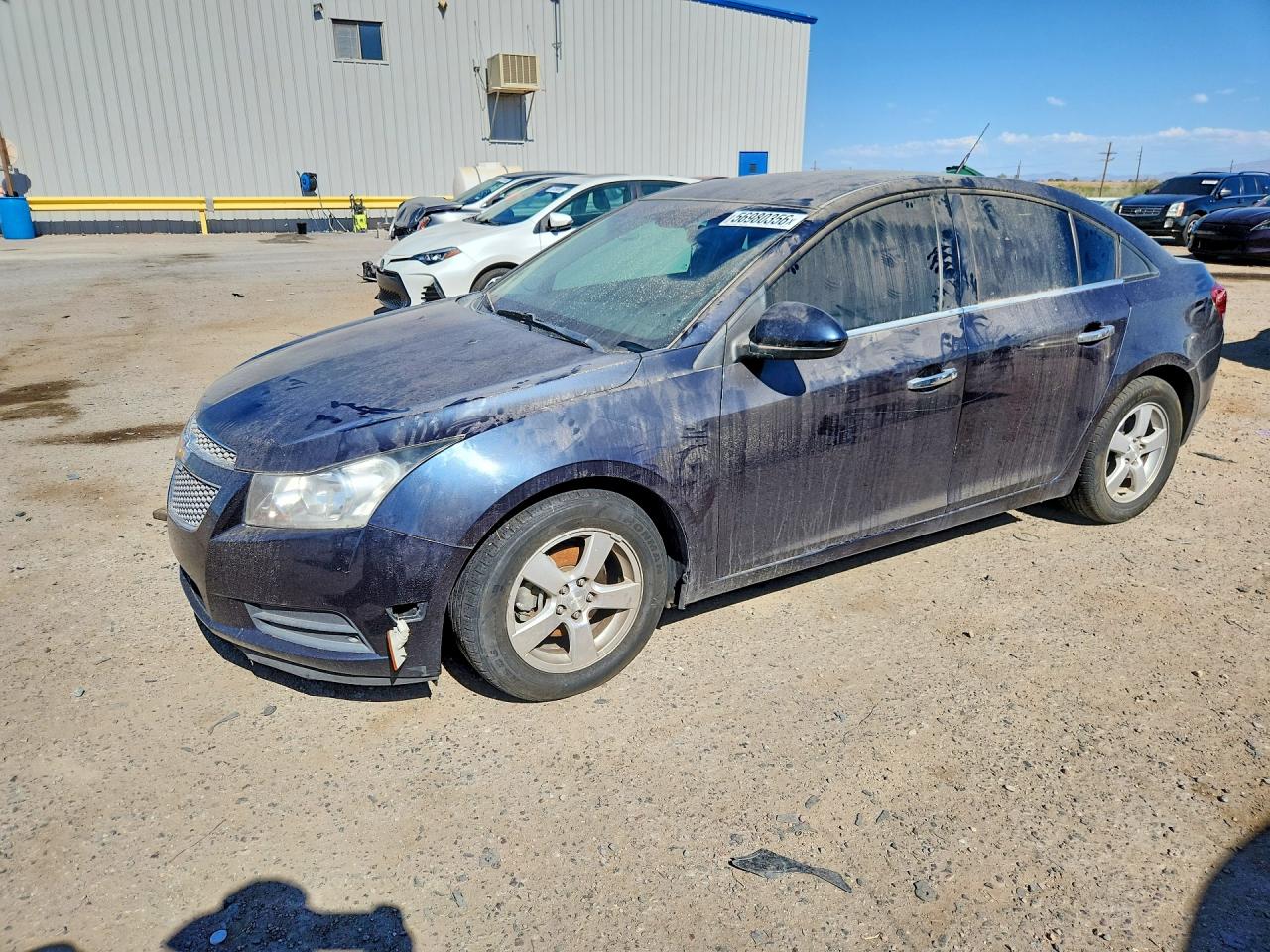 2014 Chevrolet Cruze 1LT, VIN 1G1PC5SBXE7339437 — Front end