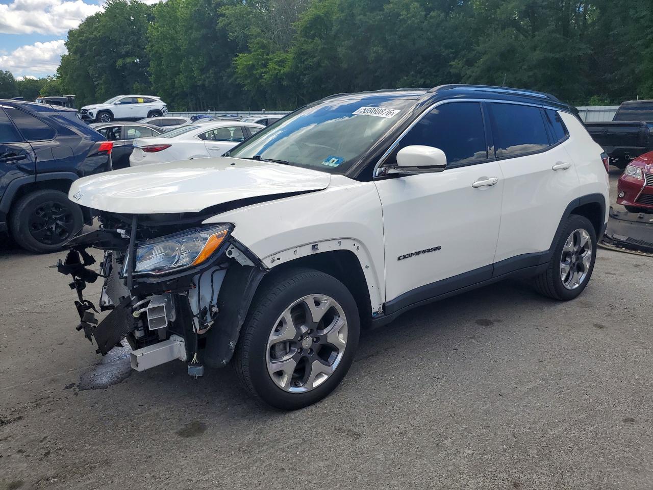 2020 Jeep Compass Limited, VIN 3C4NJDCBXLT252207 — Front end