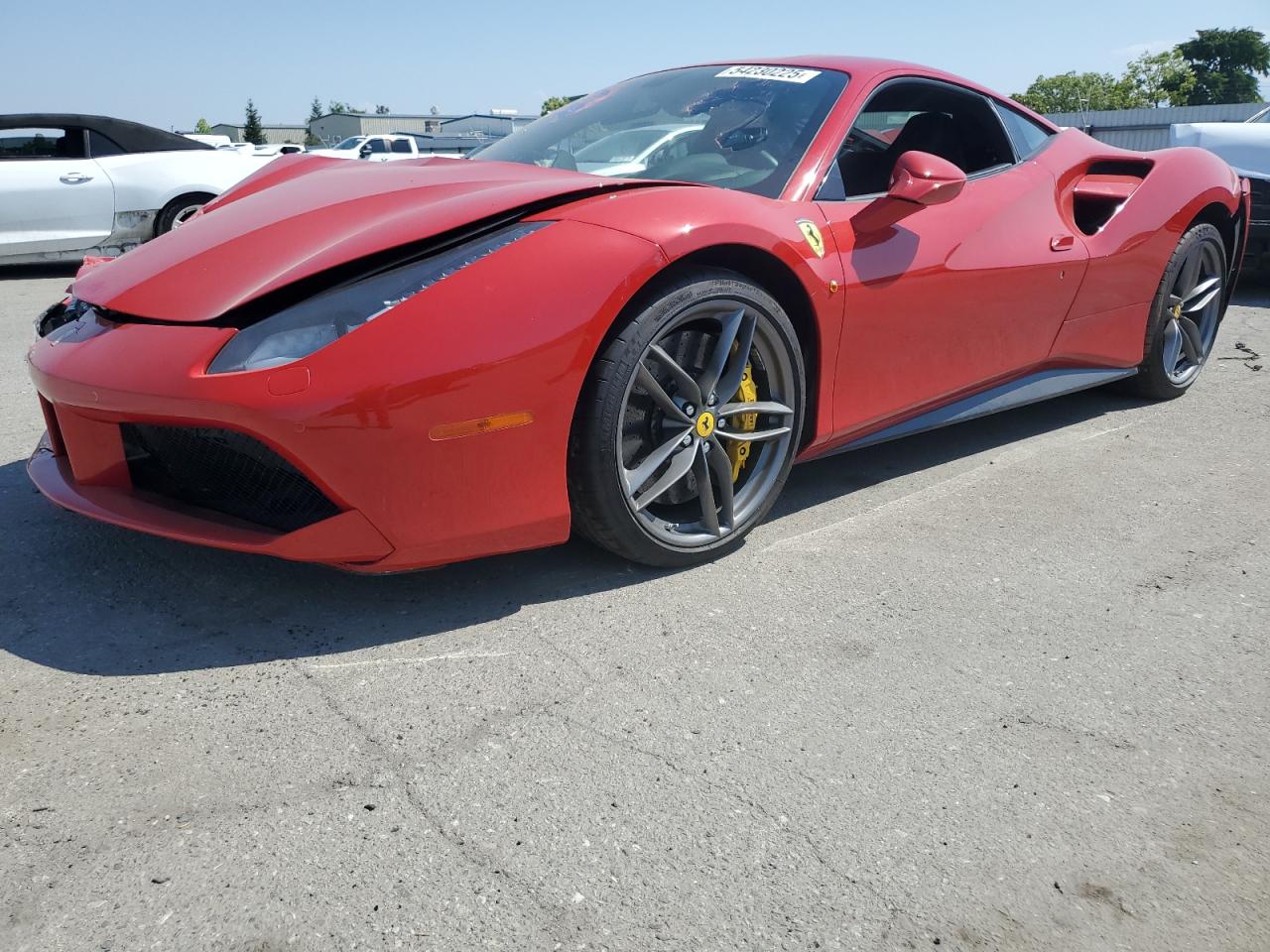 2016 Ferrari 488, VIN ZFF79ALA7G0213912 — Rear end