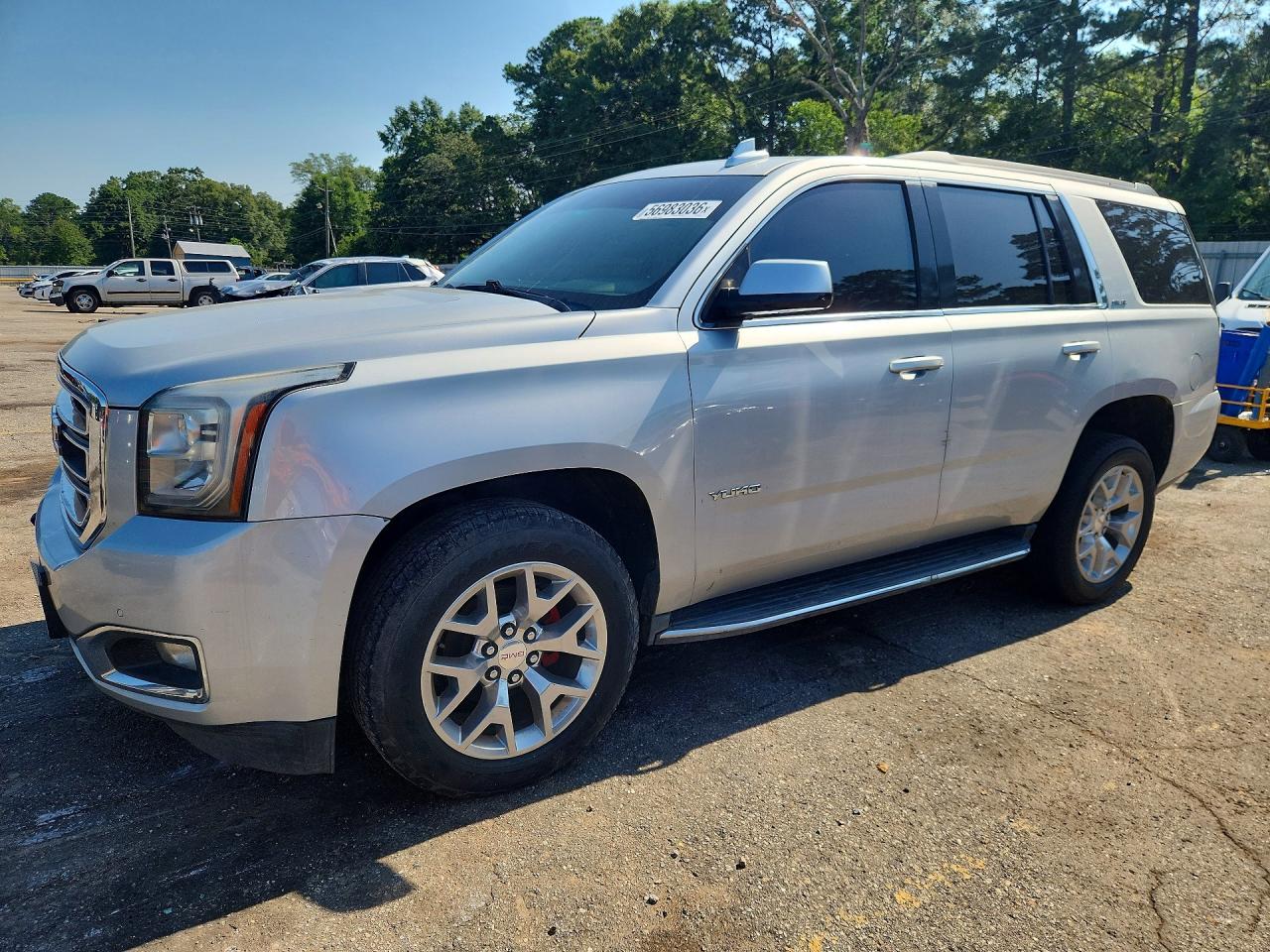 2017 GMC Yukon SLE, VIN 1GKS1AKCXHR343719 — Rear end