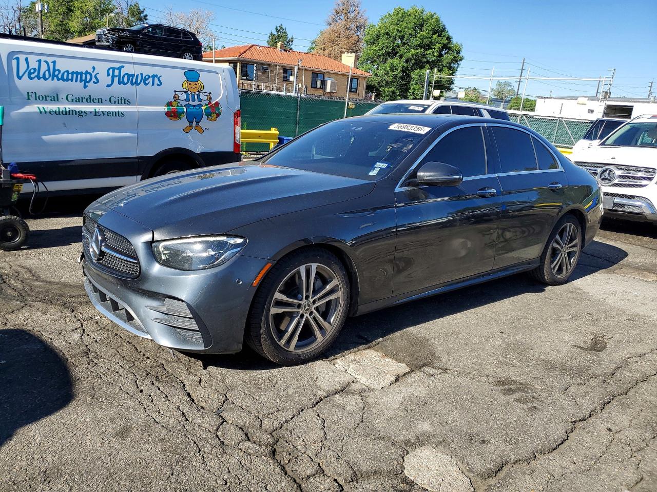 2021 Mercedes-Benz E 350, VIN W1KZF8DB6MA907163 — Minor dents and scratches