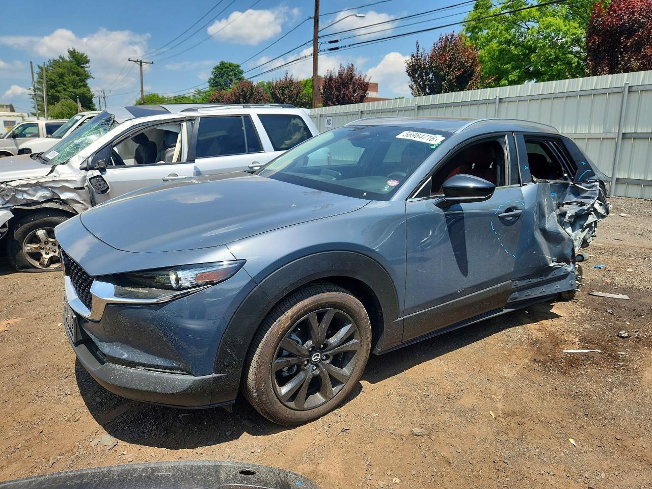 2024 Mazda CX-30 S Carbon Edition, VIN 3MVDMBCM7RM671822 — Rear end