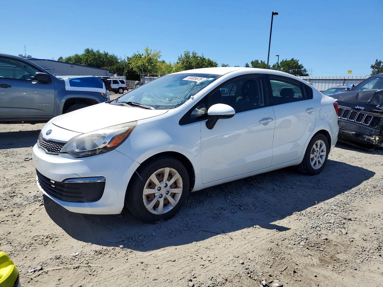 2016 Kia Rio LX, VIN KNADM4A31G6589702 — Front end