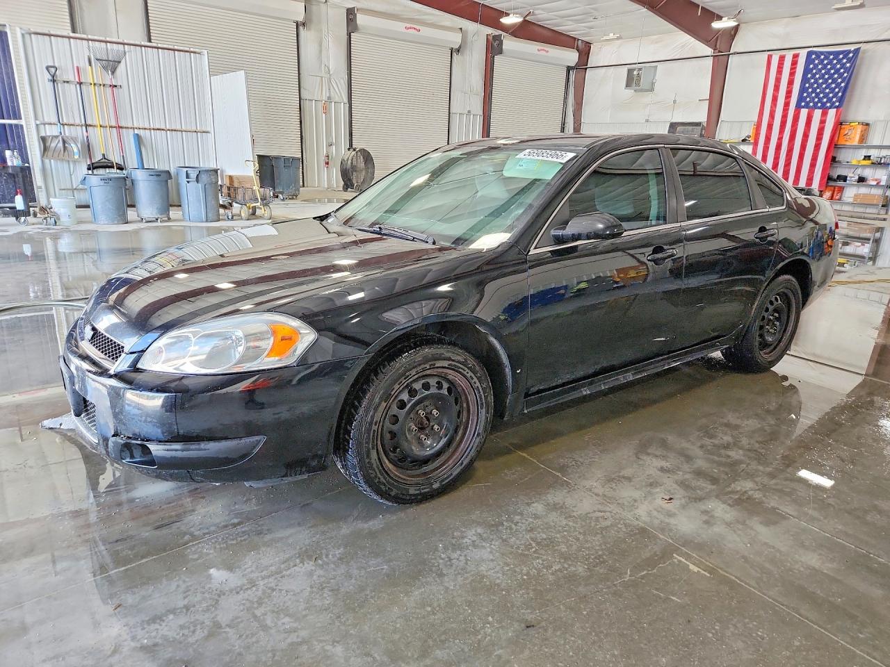 2014 Chevrolet Impala Police Police, VIN 2G1WD5E30E1159460 — Front end