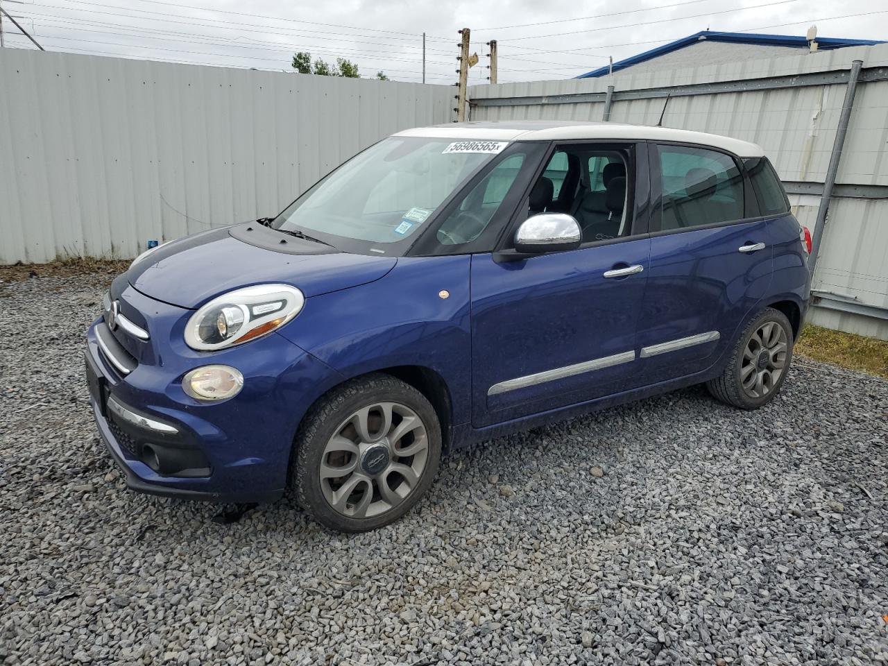 2018 FIAT 500L Lounge, VIN ZFBCFACH9JZ041374 — Engine fire