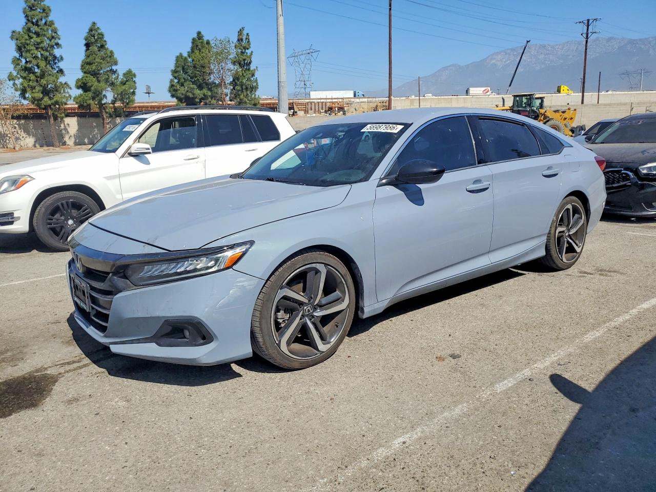 2022 Honda Accord Sport, VIN 1HGCV1F39NA006050 — Front end