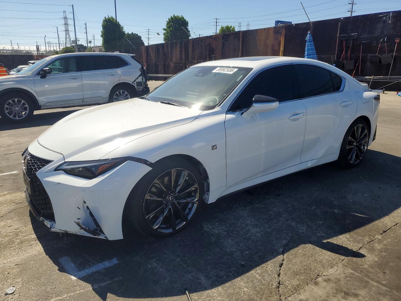 2024 Lexus IS 350 F Sport, VIN JTHGZ1B23R5073077 — Front end