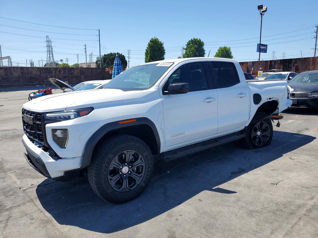 2023 GMC Canyon 2WD Elevation, VIN 1GTP5BEK3P1210036 — Rear end