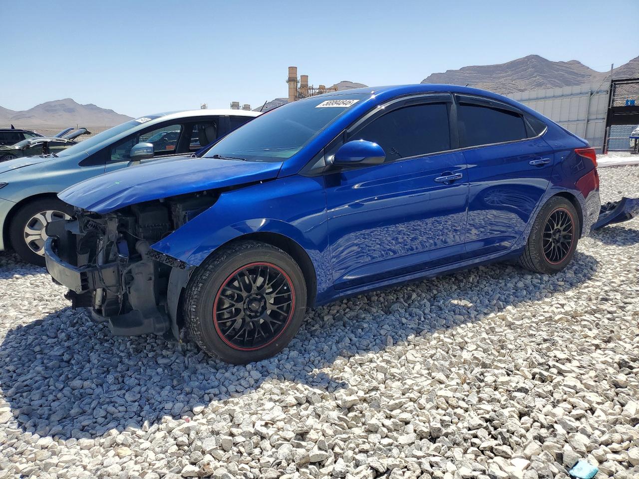 2019 Hyundai Accent SE, VIN 3KPC24A33KE071386 — Front end