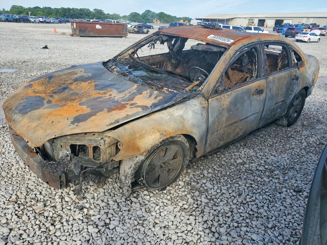 2009 Chevrolet Impala LT, VIN 2G1WT57KX91162752 — Burn
