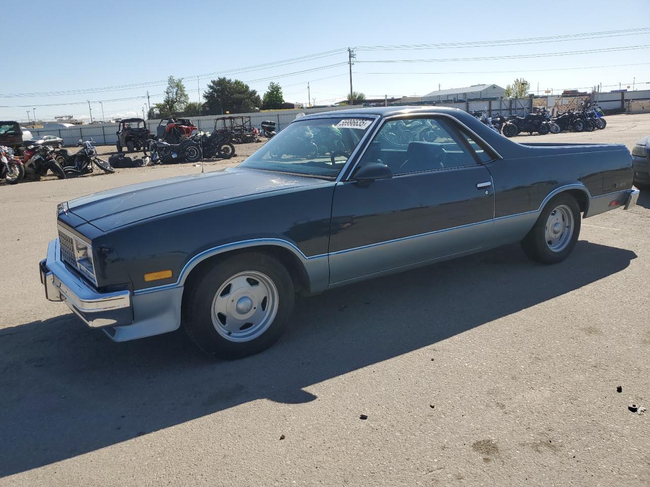 1987 Chevrolet El Camino, VIN 3GCCW80H7HS913987 — Front end