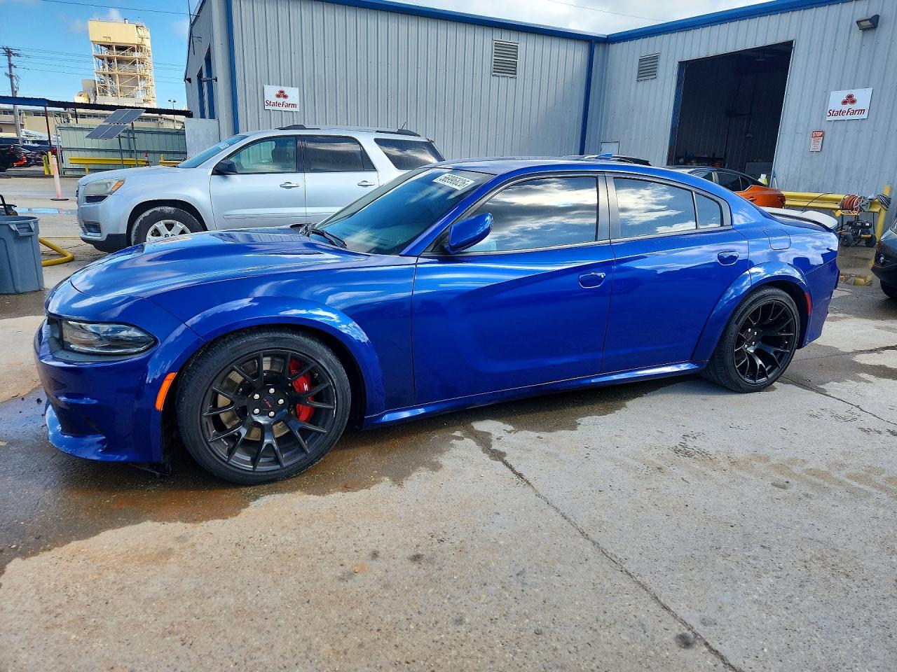 2021 Dodge Charger Scat Pack Widebody, VIN 2C3CDXGJ2MH618404 — Water / flood