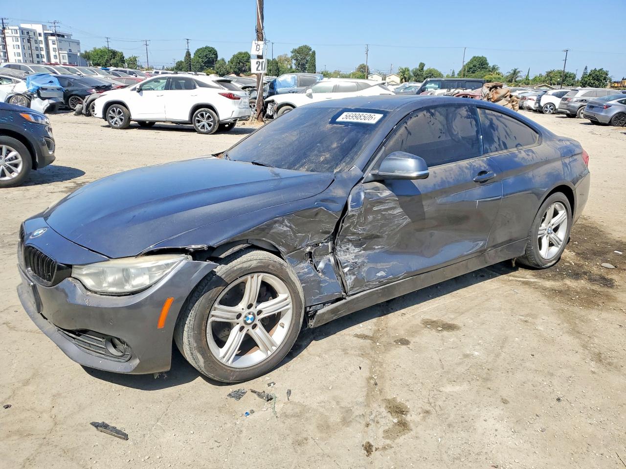 2014 BMW 4 Series 428i, VIN WBA3N7C51EF718530 — Side